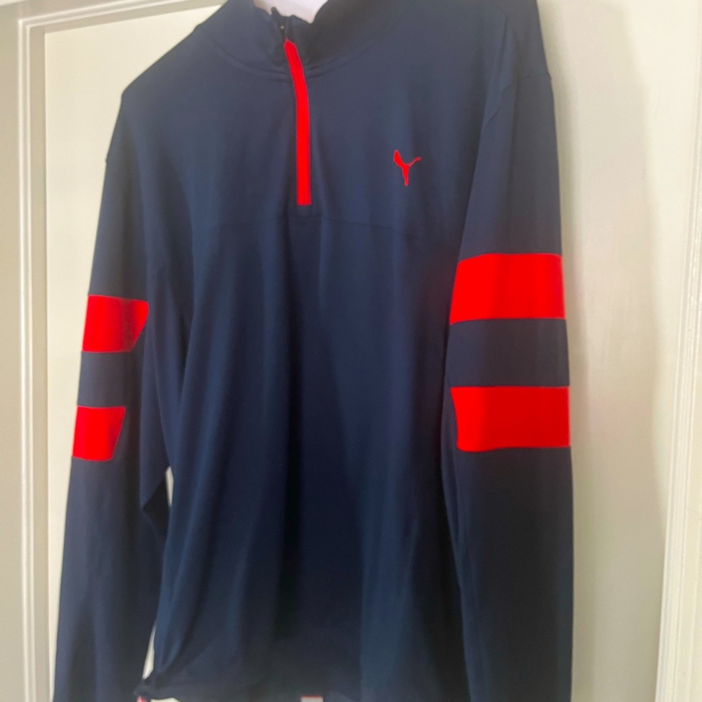 Puma golf half zip